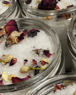 Jasmine Rose + Coconut Milk Bath Salts