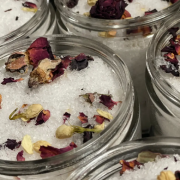 Jasmine Rose + Coconut Milk Bath Salts